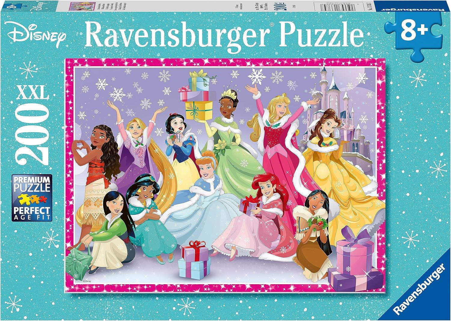 Ravensburger Disney Princess Christmas Jigsaw Puzzle - 200 Piece Kids Puzzle for Ages 8+ 1