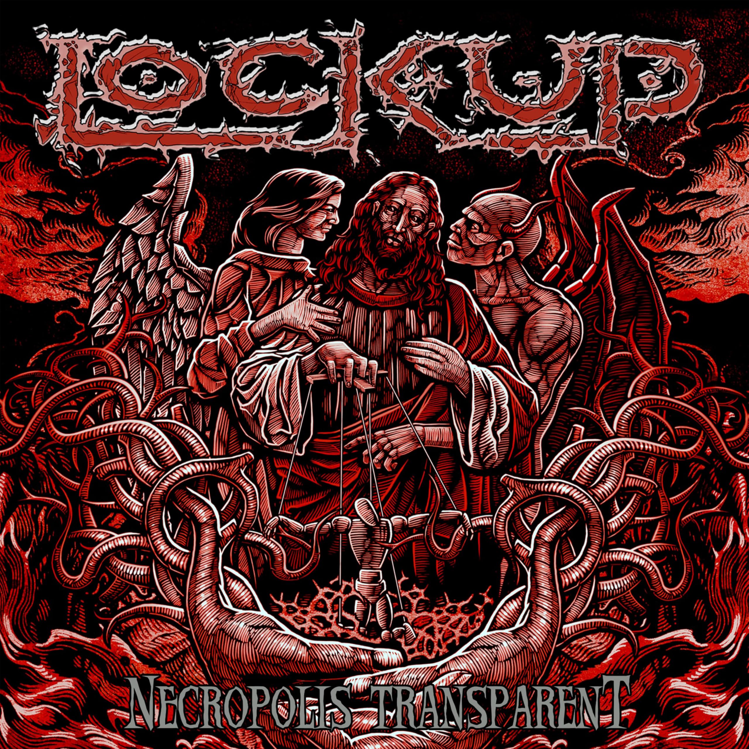 LOCK UP - NECROPOLIS TRANSPARENT (RED VINYL EDITION) [Vinyl] 1