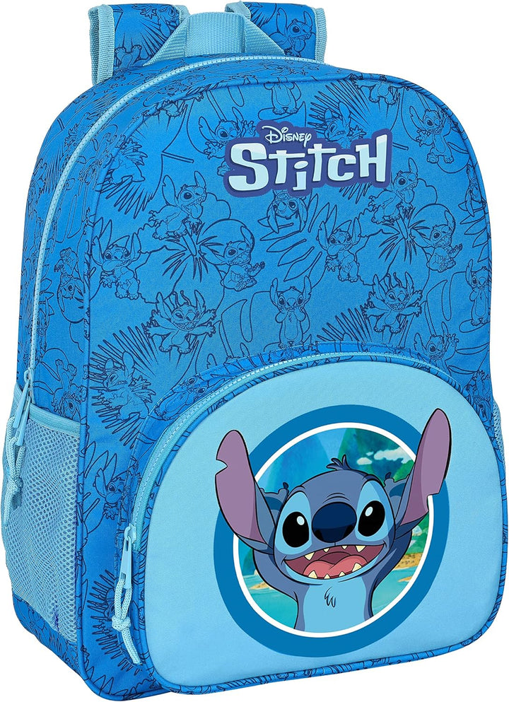 Safta Lilo & Stitch Children's School Backpack (C. Blue)