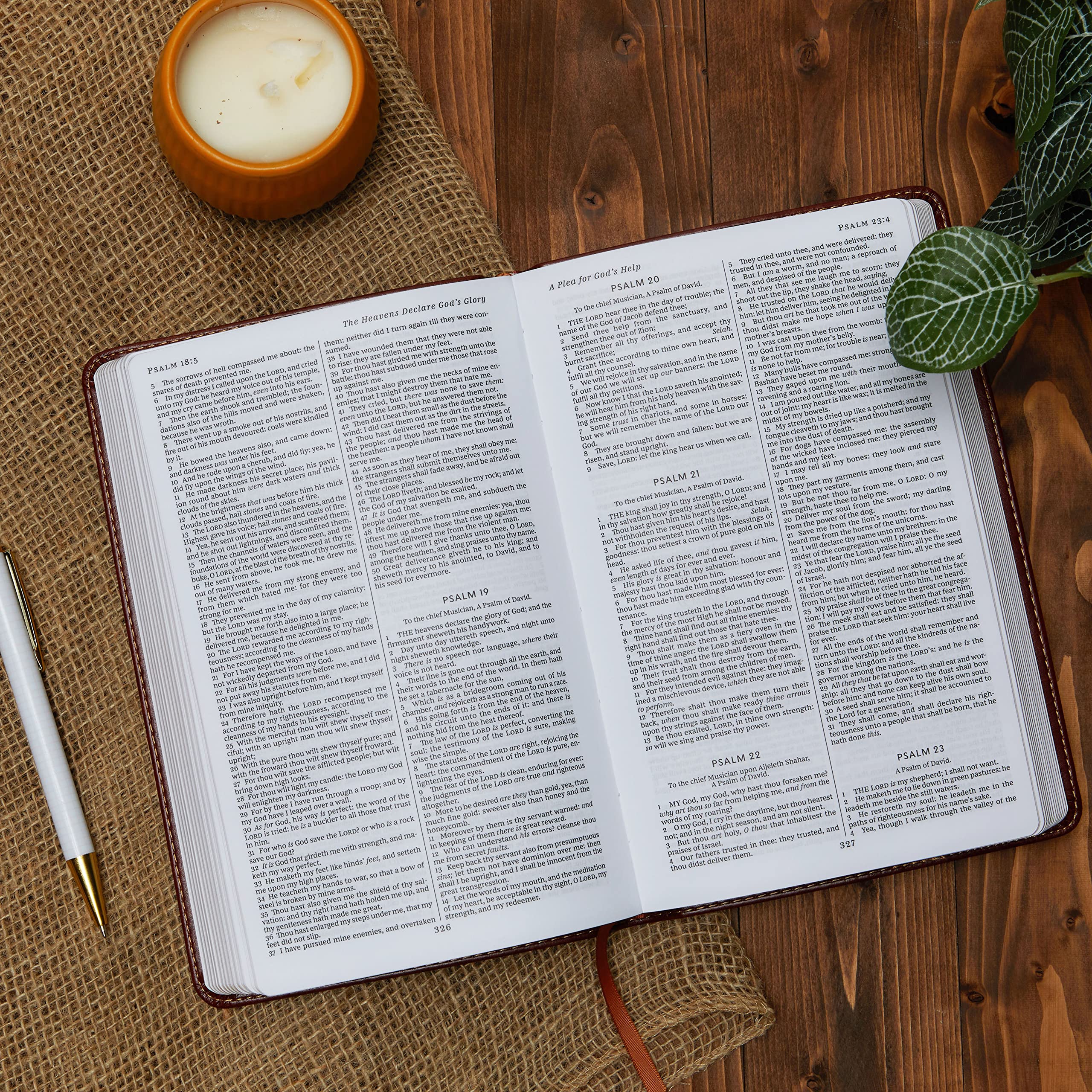 Thomas Nelson KJV Gift and Award Bible - Imitation Leather, Pink, Red Letter Edition 7