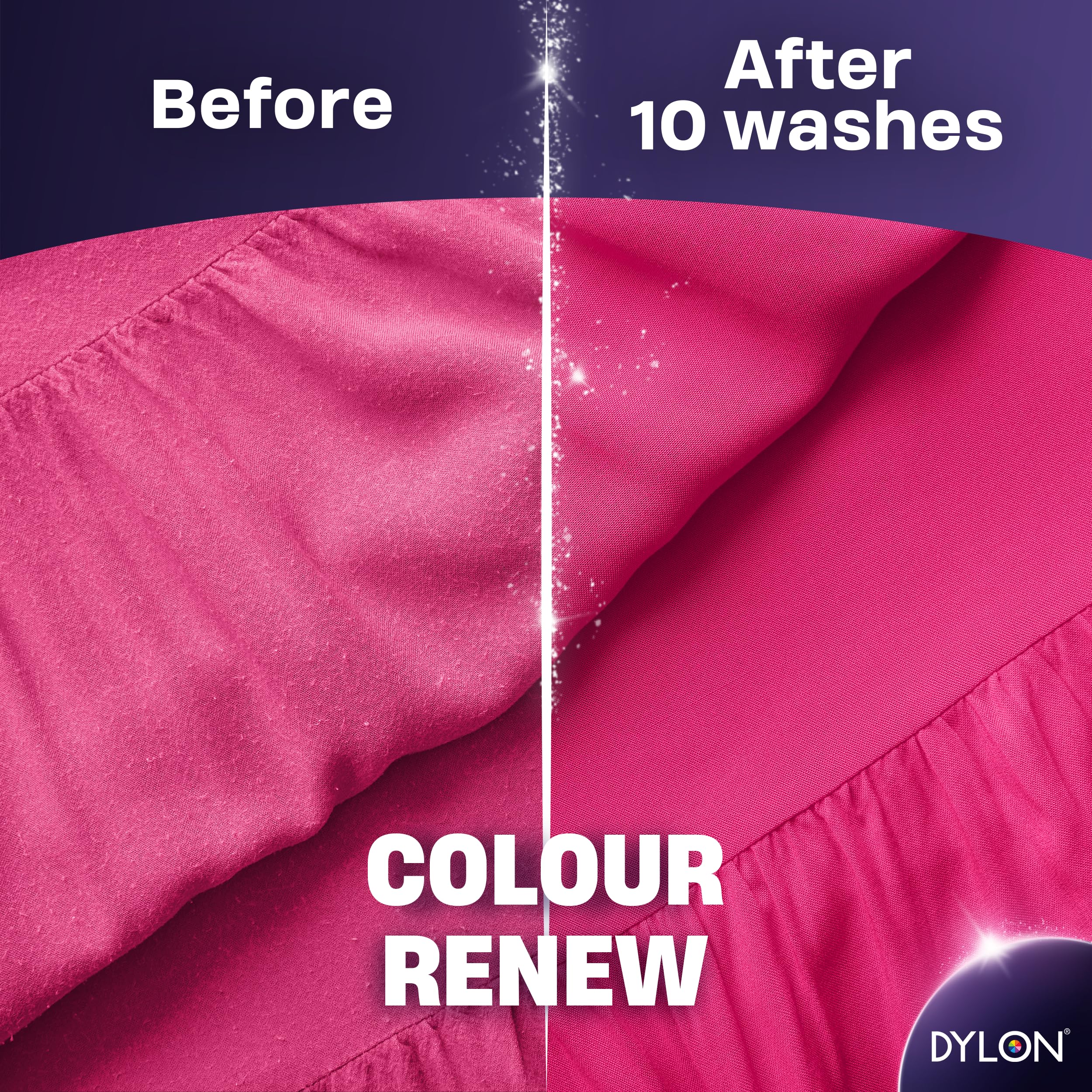 Dylon Blossom Liquid Laundry Detergent - Revitalises Colours & Renews Fibres | 30 Wash Loads | 1.5L 3