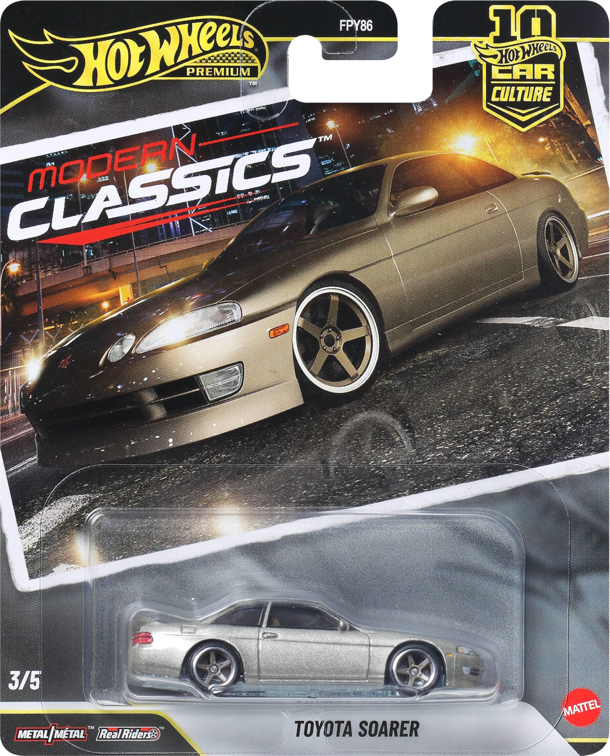 Hot Wheels Toyota Soarer Car Culture Vehicle - 1:64 Scale Die-Cast Metal Model JKF15 1