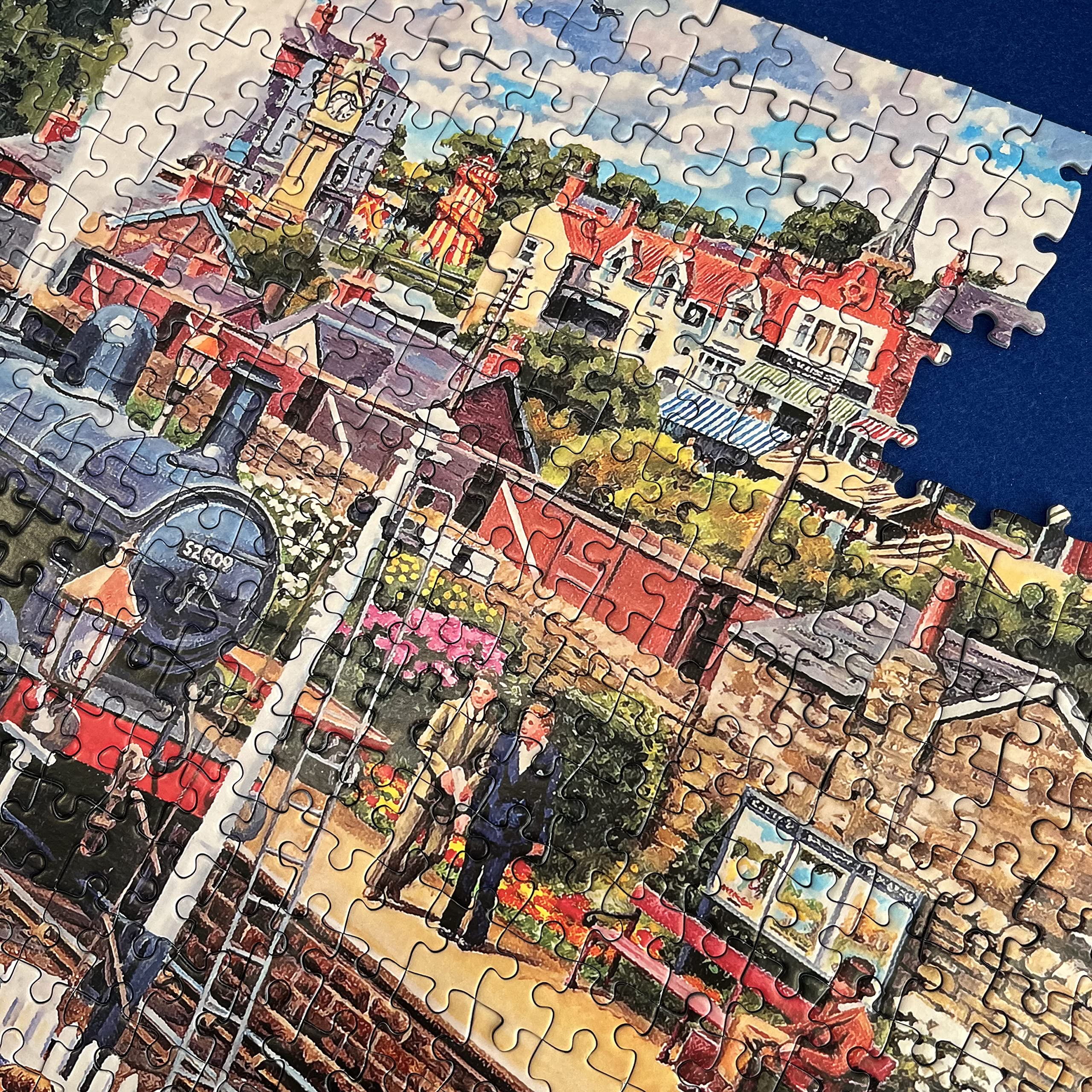 Gibsons Treats At the Station 1000 Piece Jigsaw Puzzle for Adults | Sustainable Recycled Board | Trevor Mitchell Art 6