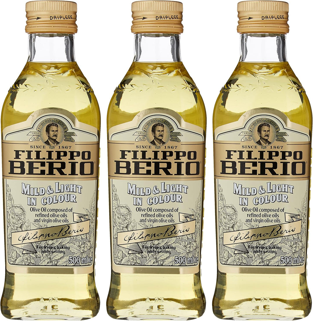 Filippo Berio Mild & Light Olive Oil, 500ml