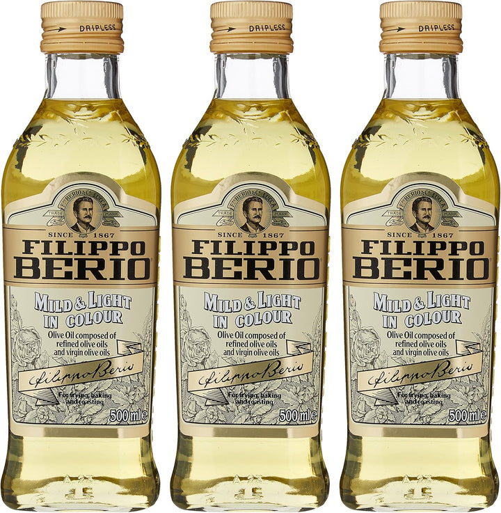 Filippo Berio Mild & Light Olive Oil, 500ml