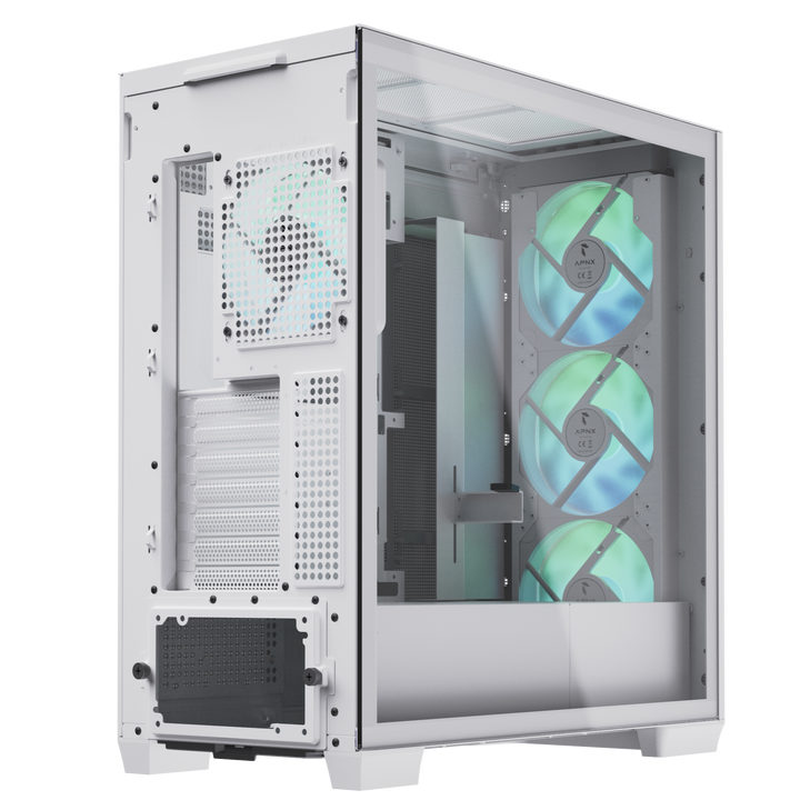 APNX Creator C1 White Mid Tower Case