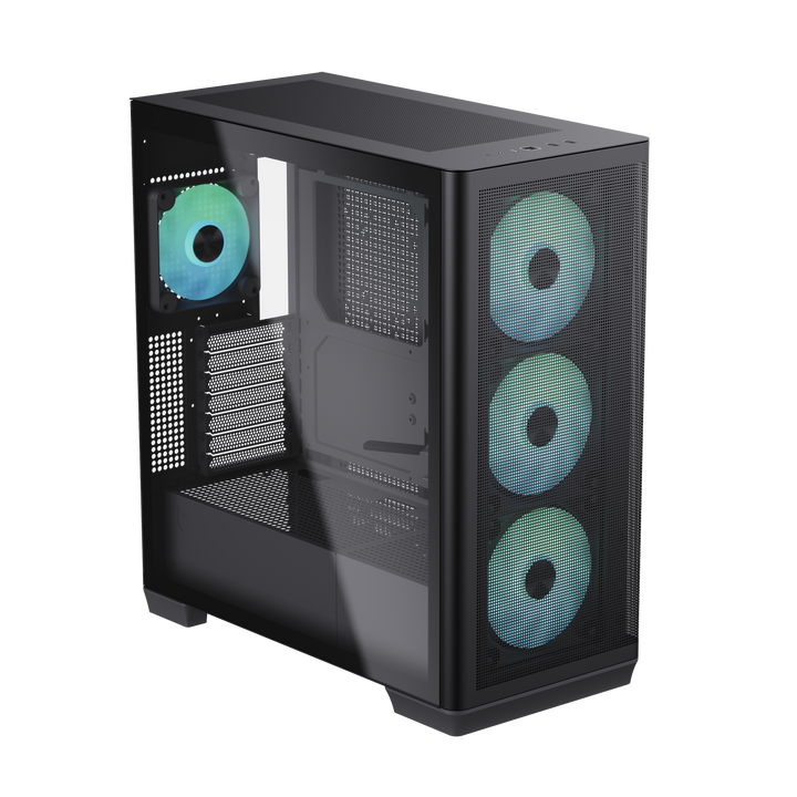 APNX Creator C1 Black Mid Tower Case