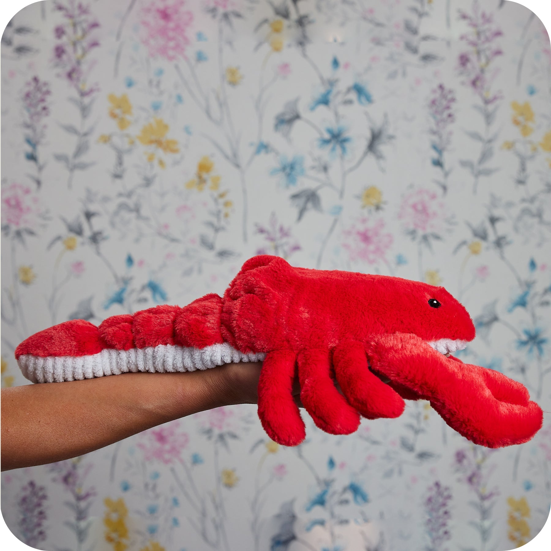 Warmies - 13" Lobster Microwavable Plush Toy with French Lavender Scent 8