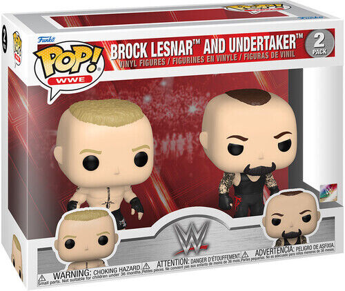 WWE: Lesnar & Undertaker/Undertaker 2 Pack Funko 70620 Pop! Vinyl