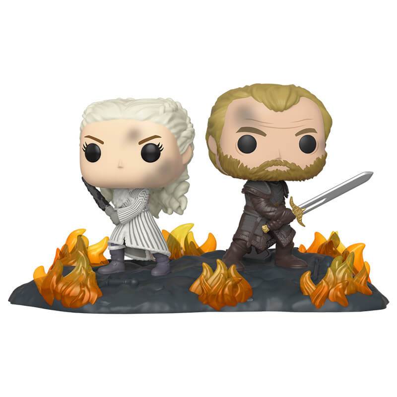 Game of Thrones Daenerys & Jorah at the Battle of Winterfell Funko 44824 Pop! Vinyl 