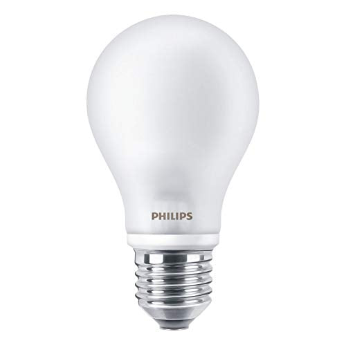 Philips LED Light 4.5 W Replaces 40 W E27 Warm White 2700 Kelvins 470 Lumens, matt, E27, 4.50 wattsW, 230.00 voltsV