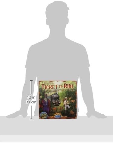 Days of Wonder Ticket to Ride The Heart of Africa Board Game Expansion 7