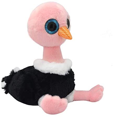 Orbys Wild Planet 15cm Handmade Ostrich Soft Toy, Plush Toy