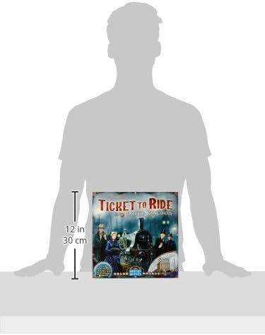 Days of Wonder Ticket to Ride United Kingdom and Pennsylvania Board Game Expansion 8