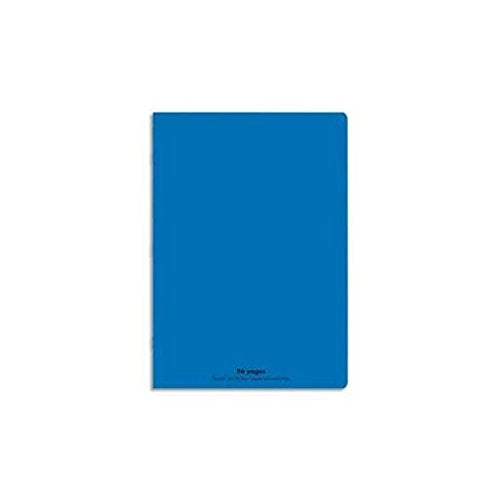 Neutral Pack of 3 (Notebook 96 Seyès Pages 21 x 29.7 Polypropylene Cover Blue