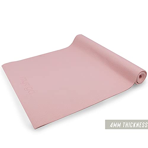 Myga RY1114 - Entry Level Yoga Mat - Exercise Fitness Mat for Pilates - Core Wor