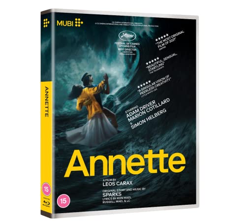 Annette [Blu-ray] [2021] - Musical/Romance [Blu-ray]