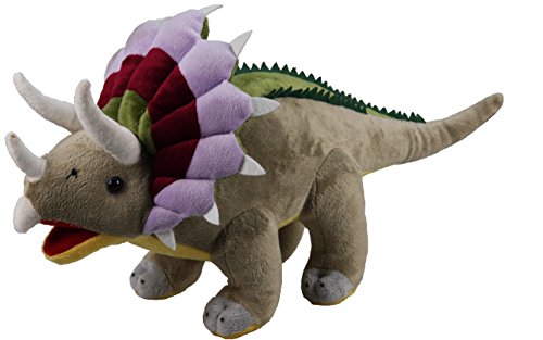 XJ Toys 200010 Peluche Triceratops 17 cm