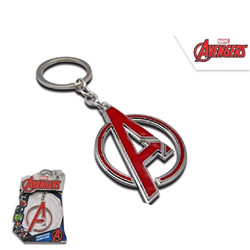 CARTOON GROUP MARVEL AVENGERS LOGO KEYCHAIN ??IN METAL 14x9.5 CM - MV15579