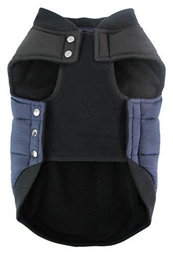 Canada Pooch Summit Stretch Vest Dog Coat, Size 20, Navy