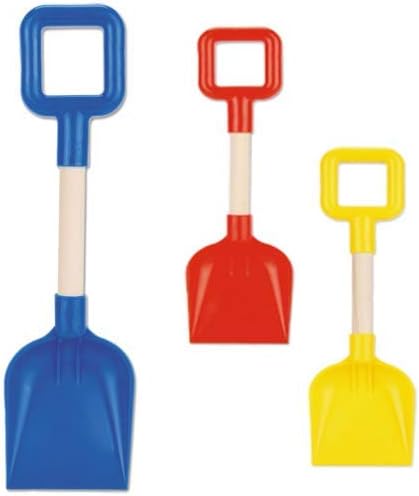 Other Wooden Shaft Spade Bright Colours 38cm