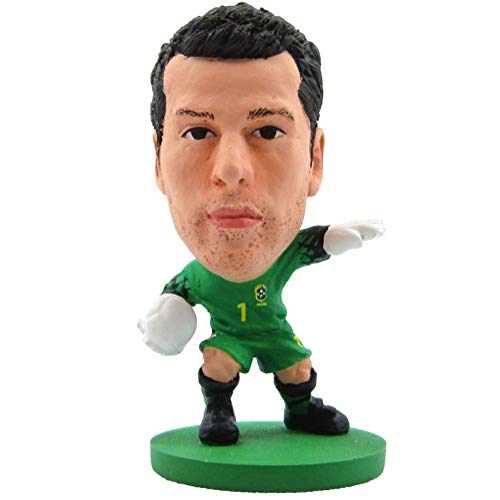 SoccerStarz Brazil International Figurine Blister Pack Featuring Julio Cesar Hom