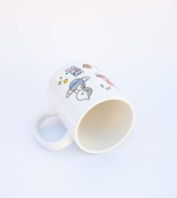 Grupo Erik BT21 Official Merchandise Ceramic Mug | 35 cl - 350 ml | Coffee Mug | Tea Mug