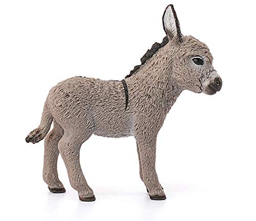 Schleich Donkey Foal 13746 - Individually Hand Painted Figure for Imaginative Play 2