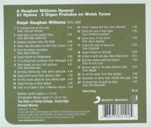 A Vaughan Williams Hymnal [Audio CD]