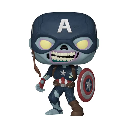Marvel Studios What If Zombie Captain America Funko 57375 Pop! Vinyl #941