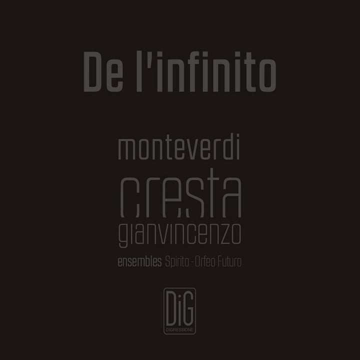 Vocal ensemble SPIRITO - De Linfinito [Vocal ensemble SPIRITO; Instrumental ensemble Orfeo Futuro; France [Audio CD]