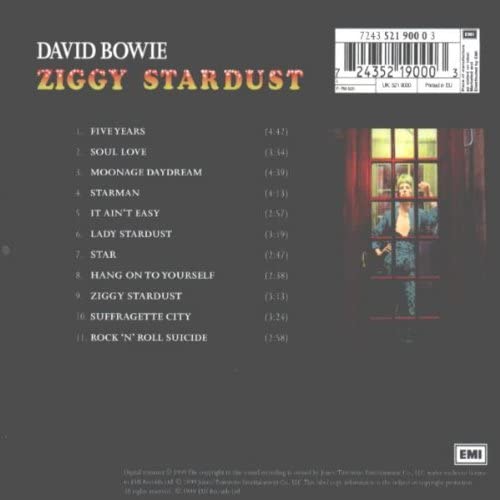 The Rise And Fall Of Ziggy Stardust And The Spiders From Mars [Audio CD]