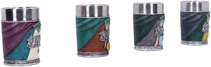 Nemesis Now Officially Licensed Lord of The Rings Hobbit Shot Glass Set, Multi C