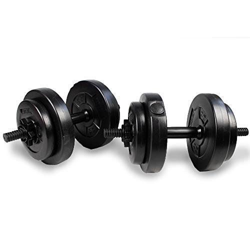 Phoenix Fitness RY1425 Dumbbells Weight Set 15kg Pair Dumbbell Set Adjustable Du