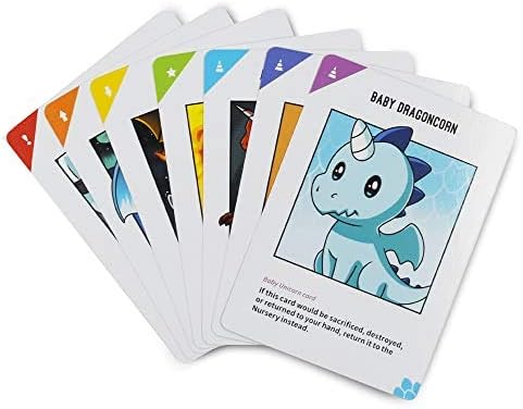 TeeTurtle | Unstable Unicorns Dragons Expansion Pack | Card Game | Ages 14+ |