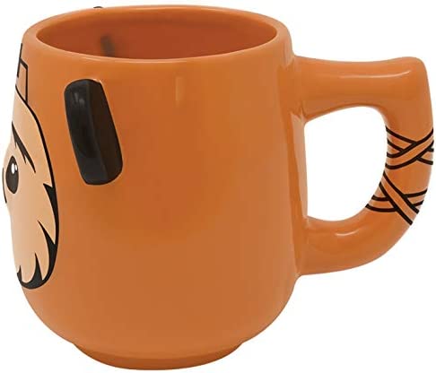 Star Wars SCMG25086 15oz / 450ml 3D Ewok Ceramic Mug, 450ml