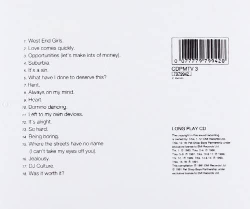Discography - Complete Singles Collection - Pet Shop Boys  [Audio CD]
