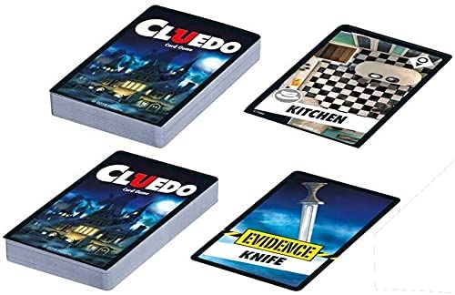 Hasbro E7589UC0 Indice de jeu de cartes classique de voyage