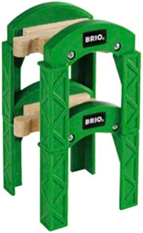 BRIO Train Track Stacking Supports for Kids Age 3 Years Up - Compatible with all BRIO Railway Train Sets & Accessories
