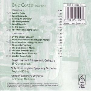 Eric Coates - The Music of Eric Coates [Audio CD]