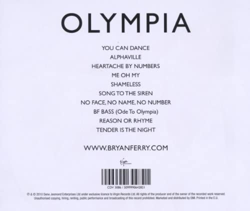 Bryan Ferry - Olympia [Audio CD]