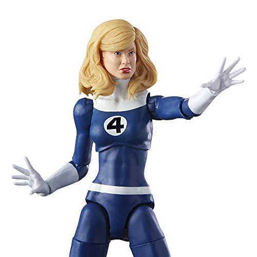 Hasbro Marvel Legends Series Retro Fantastic Four Marvel's Invisible Woman 6-inc