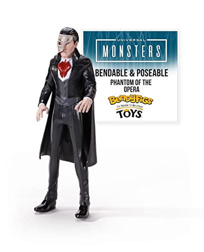 The Noble Collection Universal Monsters Bendyfigs Phantom - 7.5in (19cm) Noble T
