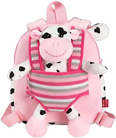 Children's Backpack with Toy 25cm (Connie Cow)