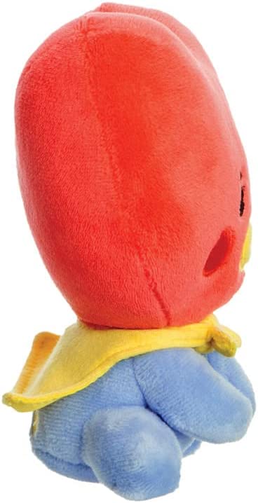 AURORA, 61481, BT21 Official Merchandise, Baby TATA Sitting Doll 5In, Soft Toy,