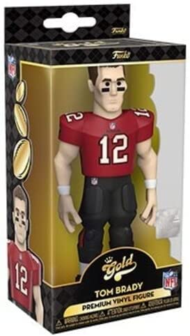 Funko 57287 Gold 5" NFL: Buccaneers- Tom Brady. CHASE!! This POP! figure comes w