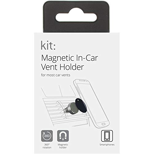 Kit Premium Universal In-Car Magnetic Mobile Phone Holder - Air Vent Phone Mount