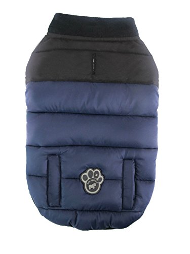 Canada Pooch Summit Stretch Vest Dog Coat, Size 18, Navy