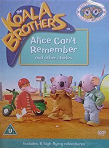 the koala brothers Alice can't remember and other stories [DVD]