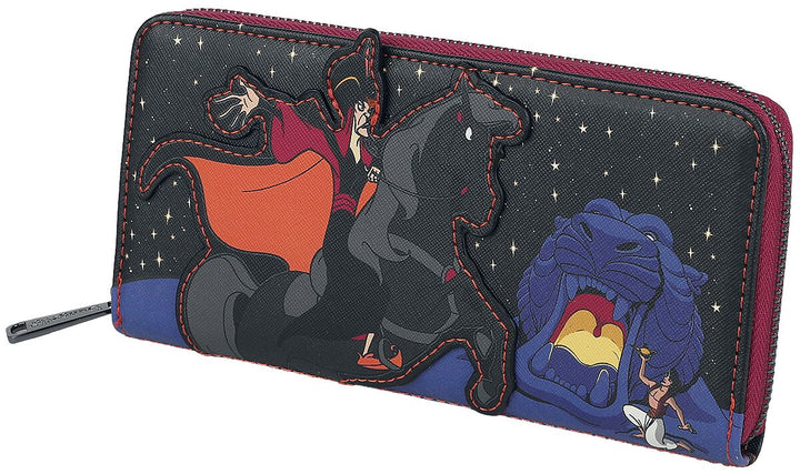 Loungefly Disney Aladdin Jafar Villains Scene Wallet